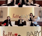 박보미, '예쁜 이모' 박보영·박희정과 설렘 가득 베이비샤워 "이모 사랑해요"