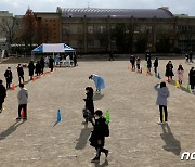 울산 한 초등학교서 코로나19 검사