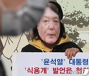 '윤석열 후보자는 동물복지 정책 발표하라'