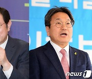 광주시장 후보 적합도 이용섭 27.6%-강기정 25.3% '박빙'