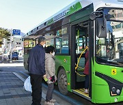 정선군, 친환경 저상 전기버스 2대 운행