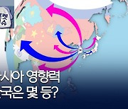 [포켓이슈] 한국의 아시아 내 영향력은 몇 위?