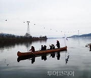 호젓한 물길여행 '춘천 의암호 킹카누'