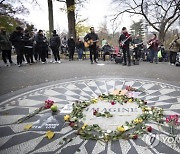 USA NEW YORK LENNON DEATH ANNIVERSARY