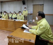 [포토] 김부겸 총리, 오미크론 현장점검