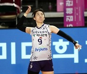 박정아·켈시 활약, 도로공사 6연승 씽씽 3위 점프