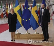 BELGIUM EU COUNCIL VISIT SWEDEN PRIME MINISTER