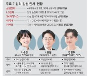 30대 그룹 혁신 '속도전'..X세대 이하 임원 47%로 급등