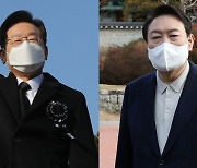 이재명, '험지' 경북 공략..윤석열, 강원서 민심 다지기