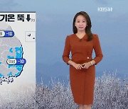 [뉴스5 날씨] 내일 아침, 찬바람 불며 추워요..서울 -7도