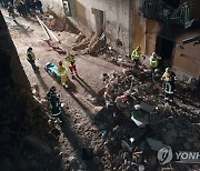 Italy Collapsed Building