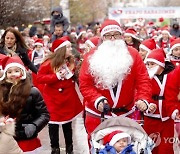 KOSOVO CHRISTMAS SANTA RUN