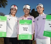 최혜진-안나린-홍예은, '2022년 LPGA 기대해주세요' [포토]