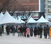 휴일에도 6000명 육박..병상 대기만 1533명