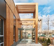 서울 노원 숲속작은도서관에 한국형 생태건축시스템 적용