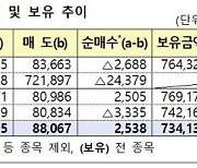 '돌아온 외국인'.. 지난달 국내주식 2조5000억 순매수