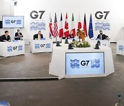 정의용 '평화 프로세스' 강조..G7은 "北 검증가능 비핵화" 요구