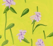 Alex Katz's most recent flower paintings unveiled at Thaddaeus Ropac Seoul