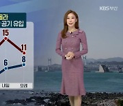 [날씨] 부산 내일 기온 더 올라..'건조주의보' 화재 유의