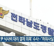 경찰, '尹 식사비 대리 결제 의혹' 수사.."허위사실"