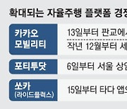 제주·세종·판교까지 불붙은 자율주행 대전