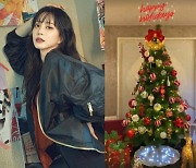 '10살 연하♥' 한예슬, 크리스마스 분위기 만끽 "Happy Holiday"