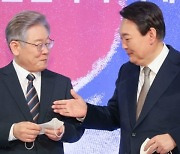 이재명 40.6%, 윤석열 41.8%.. 2주만에 격차 6.9%p 좁혀져