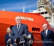 AUSTRALIA ANTARCTICA ICEBREAKER NUYINA LAUNCH