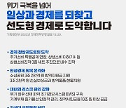 위기 극복을 넘어 일상과 경제를 되찾고 선도형 경제로 도약합니다