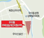 강북구 우이동 일대 주택성능개선구역 지정