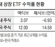 ETF 성적표..국내는 액티브, 미국은 패시브가 좋았다