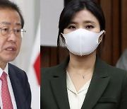 홍준표, 김소연에 "이상한 사람"..'후보 교체 작업' 주장 부인