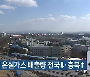 2019년 온실가스 배출량 전국↓·충북↑