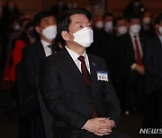 2022년 경제계 신년인사회 참석한 안철수