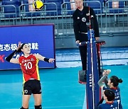 (SP)CHINA-GUANGDONG-JIANGMEN-VOLLEYBALL-WOMEN'S SUPER LEAGUE-SHANGHAI VS LIAONING (CN)