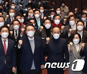 국민의힘, '원팀' 강조하지만..여전한 내홍