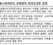 금융소비자보호 실태평가 '우수' 없다..'양호'도 급감