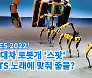 [아이TV]현대차 'CES 2022' 전시관에서 댄서로 데뷔한 로봇개 스팟