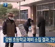 [간추린 소식] 강원 초등학교 예비 소집 결과, 25명 소재 미확인 외