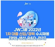 JW그룹 올해 첫 수시채용 실시.. 신입·경력사원 모집