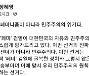 장혜영 "윤석열, '이준석 아바타'..민주당도 반페미"