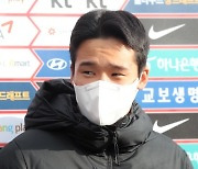 U-23팀 대표팀 제주 소집, 인터뷰하는 이태석