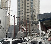 HDC현산, 광주서 또 건물 붕괴사고..현장 근로자 3명 부상