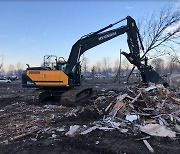 현대건설기계, 미국 토네이도 재난 현장 복구 지원
