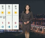 [날씨] 내일 아침 서울 영하 11도..당분간 강추위 계속