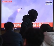 북한 탄도미사일 추정체 발사