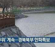대구·경북 '강추위' 계속..경북북부 한파특보