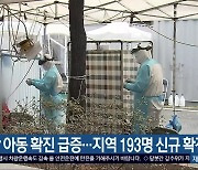미취학 아동 확진 급증..대전·세종·충남 193명 신규 확진