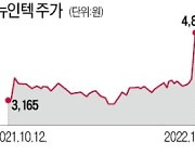 "美·獨시장 개척"..뉴인텍 상한가