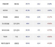 12일, 기관 거래소에서 KODEX 200선물인버스2X(-3.6%), HDC현대산업개발(-19.03%) 등 순매도